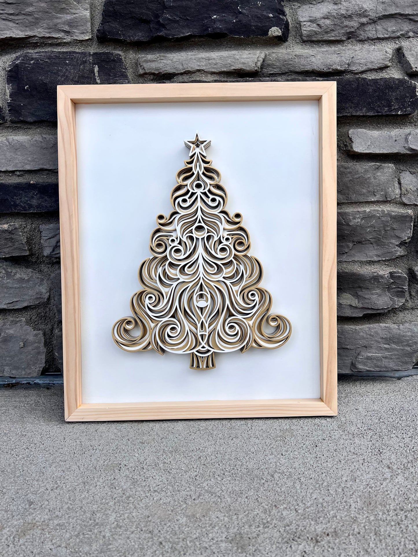Christmas tree Mandala