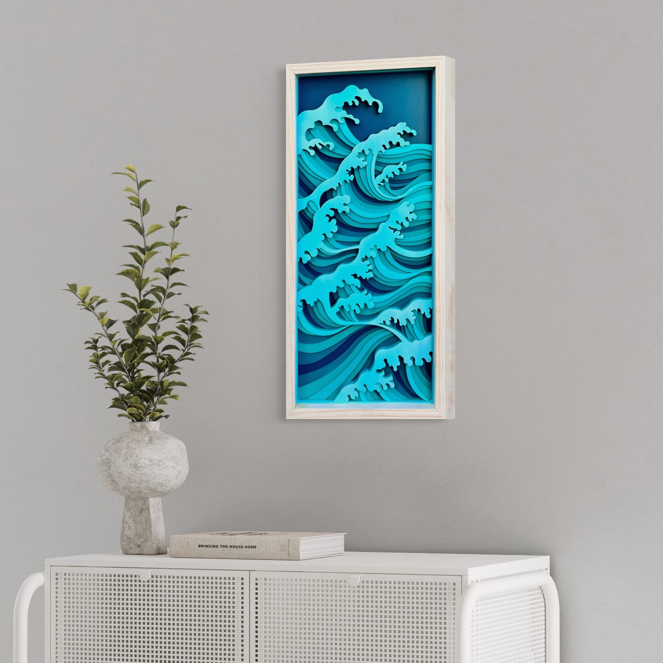 Medium Ocean Waves Mandala