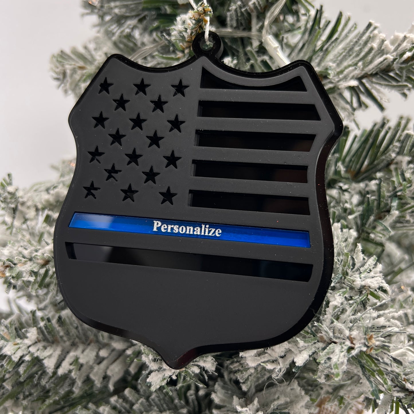 Personalized Police Officer Ornament