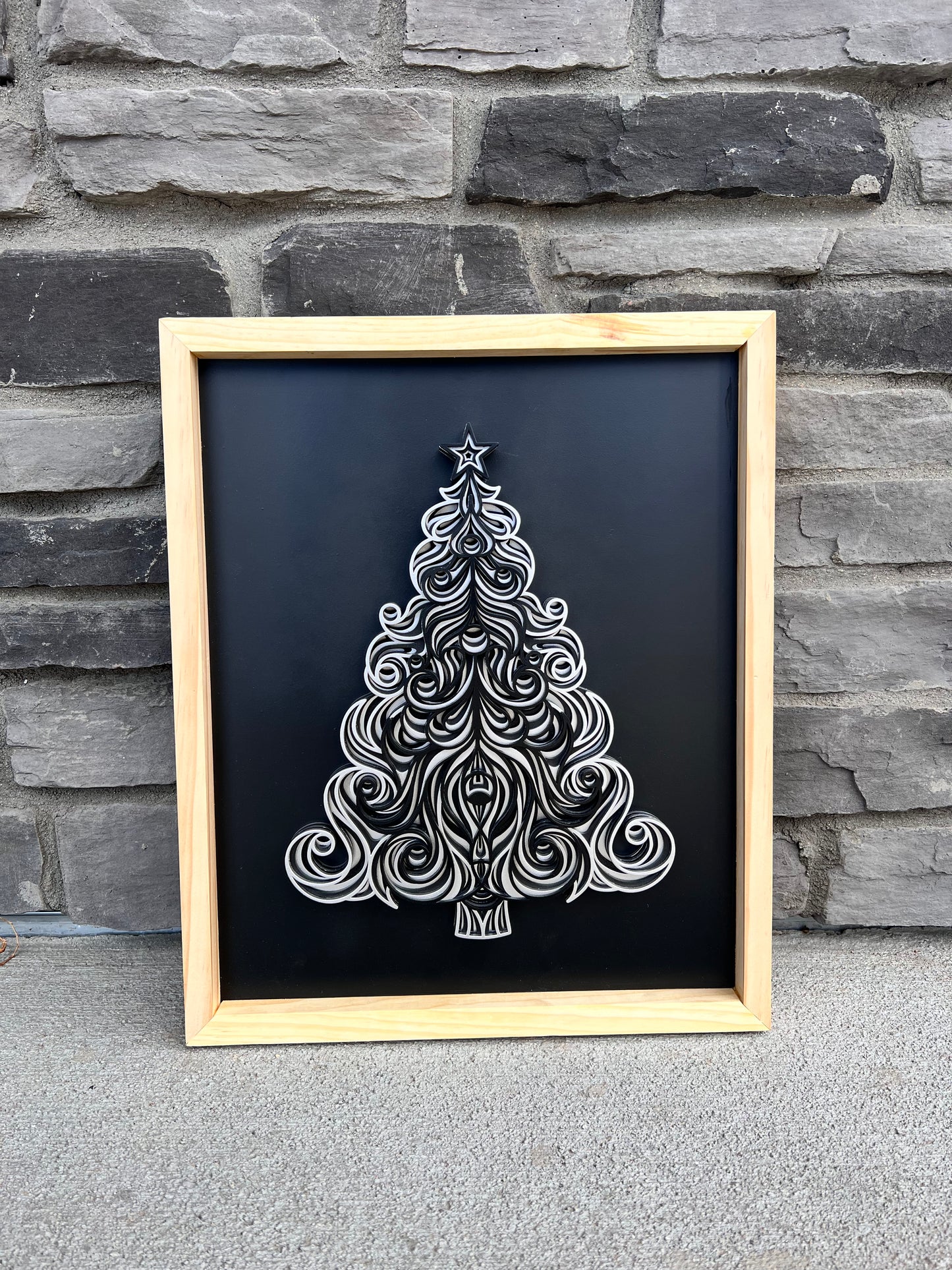 Christmas tree Mandala