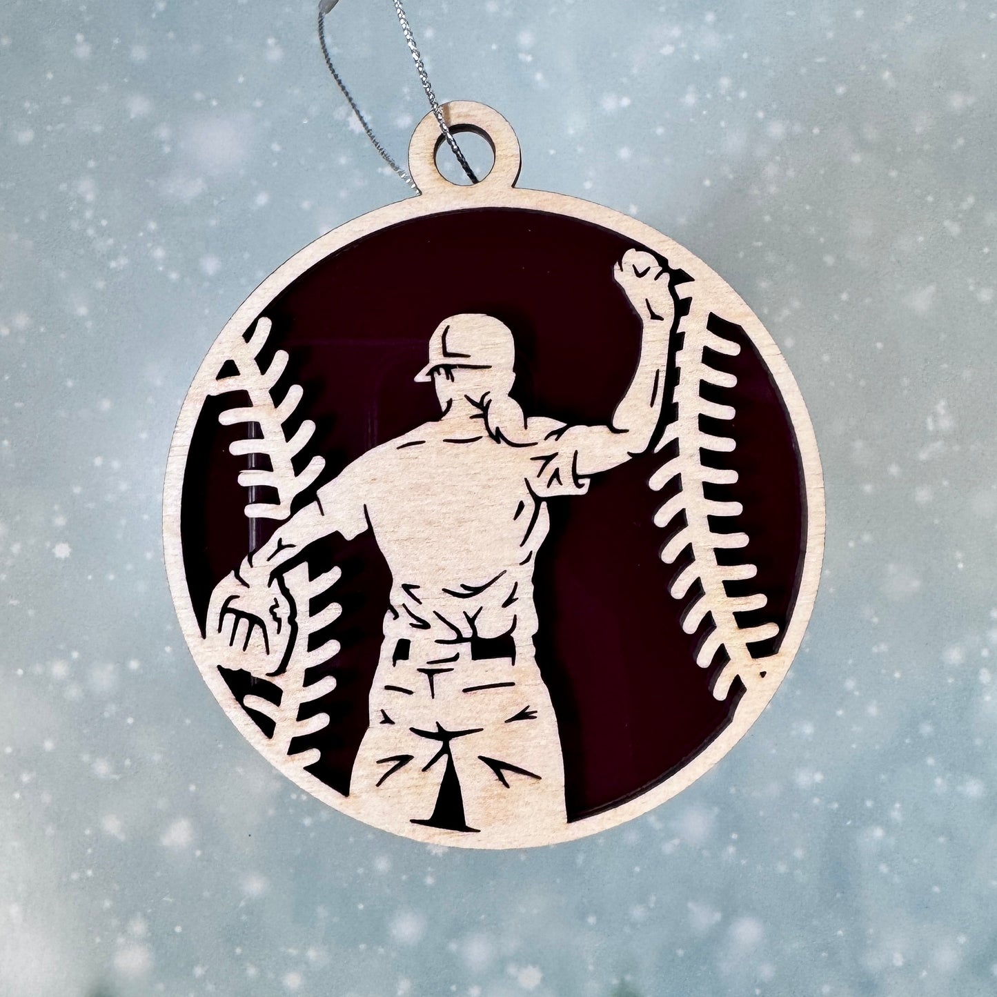 Baseball Ornament