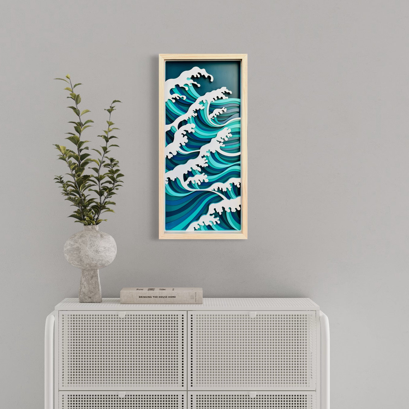 Medium Ocean Wave Mandala