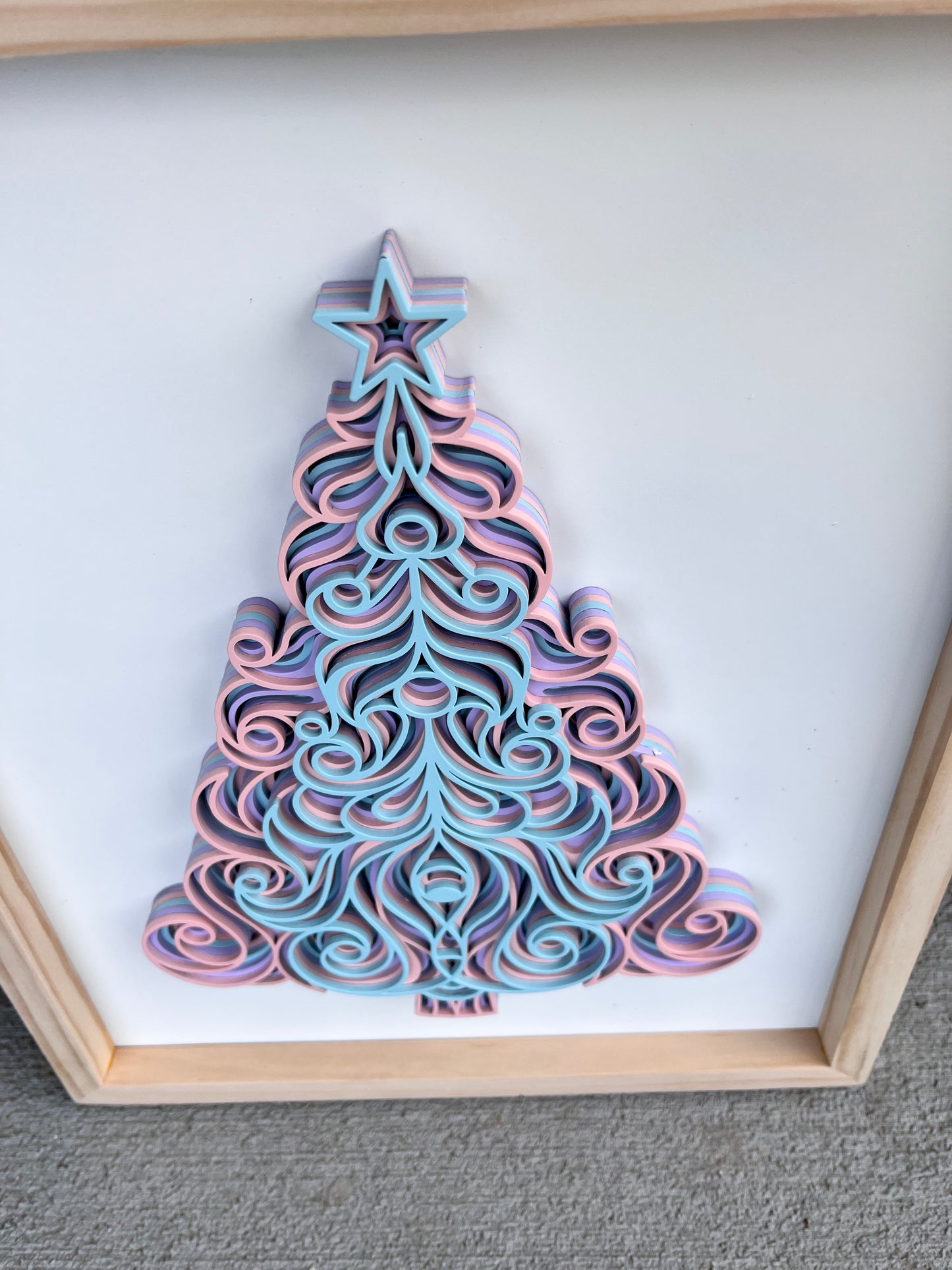 Christmas tree Mandala
