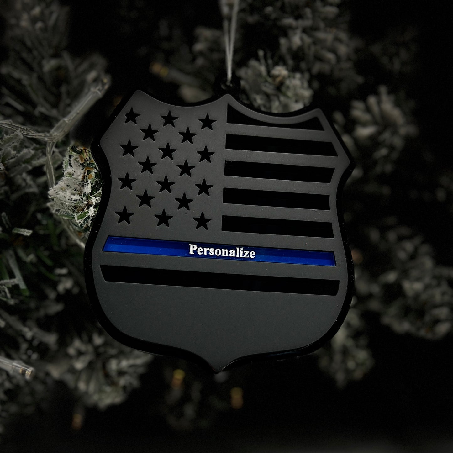Personalized Police Officer Ornament