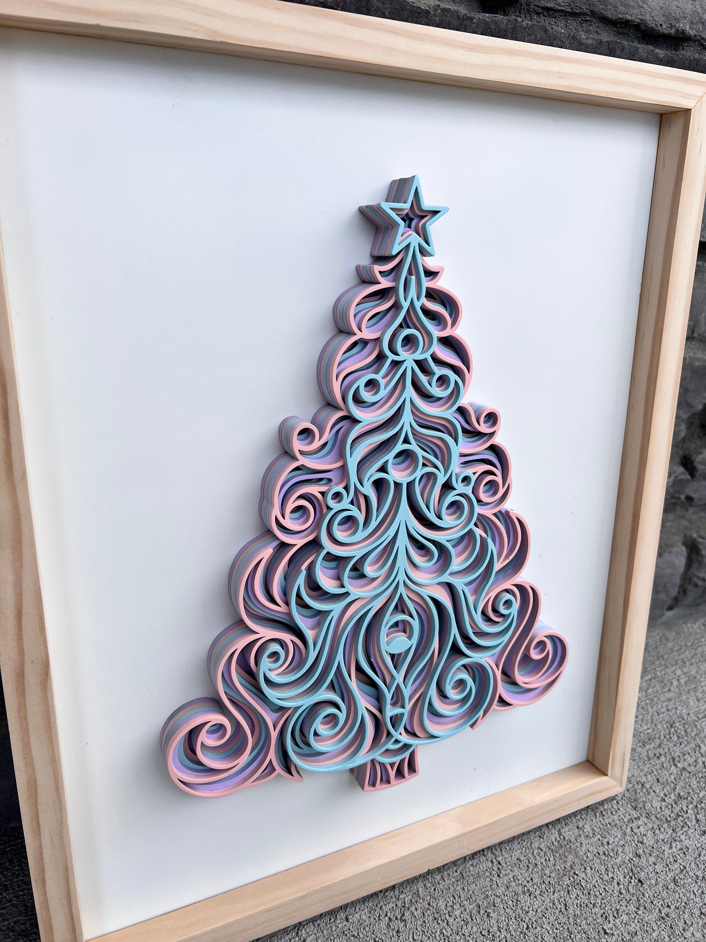 Christmas tree Mandala