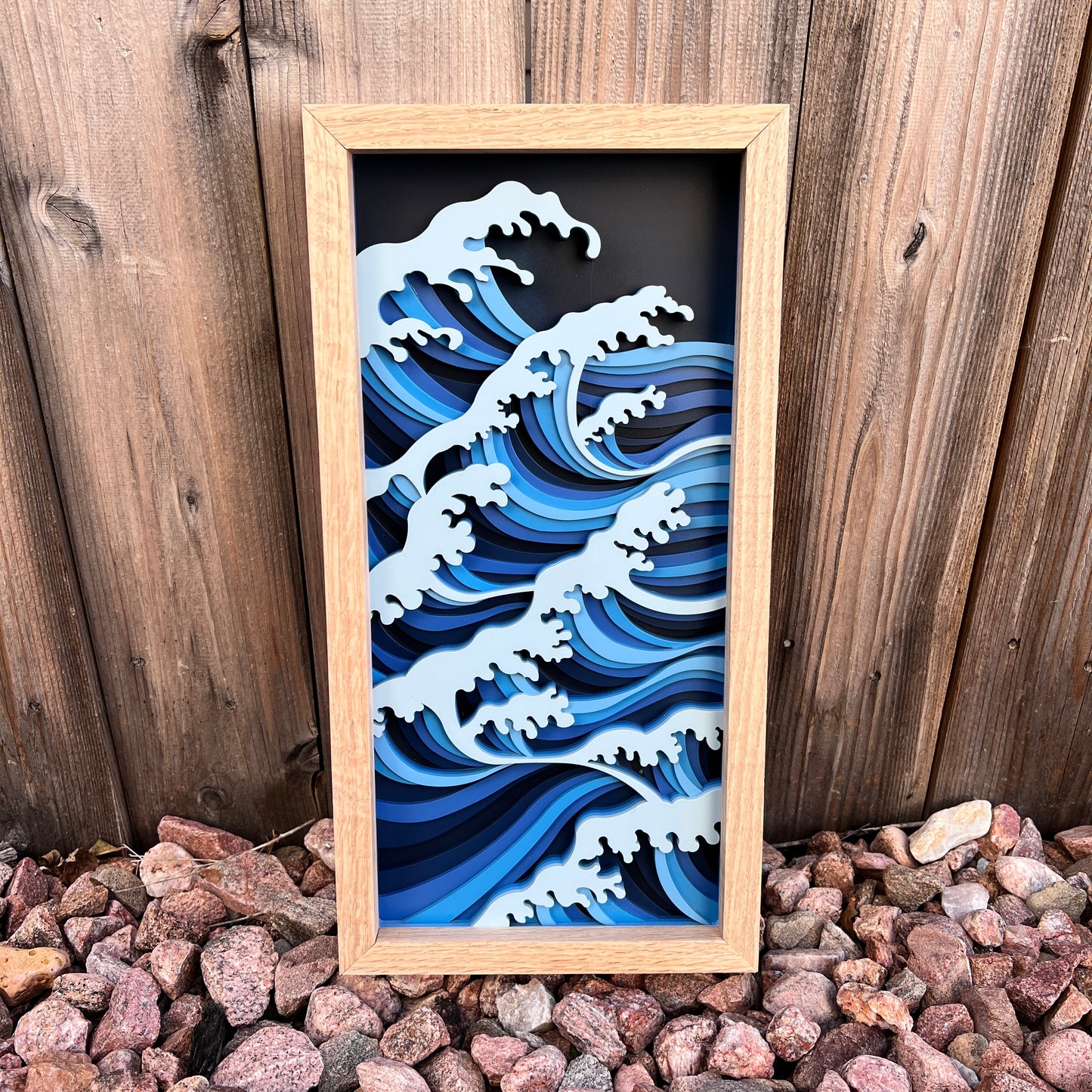 Small Ocean Waves Mandala