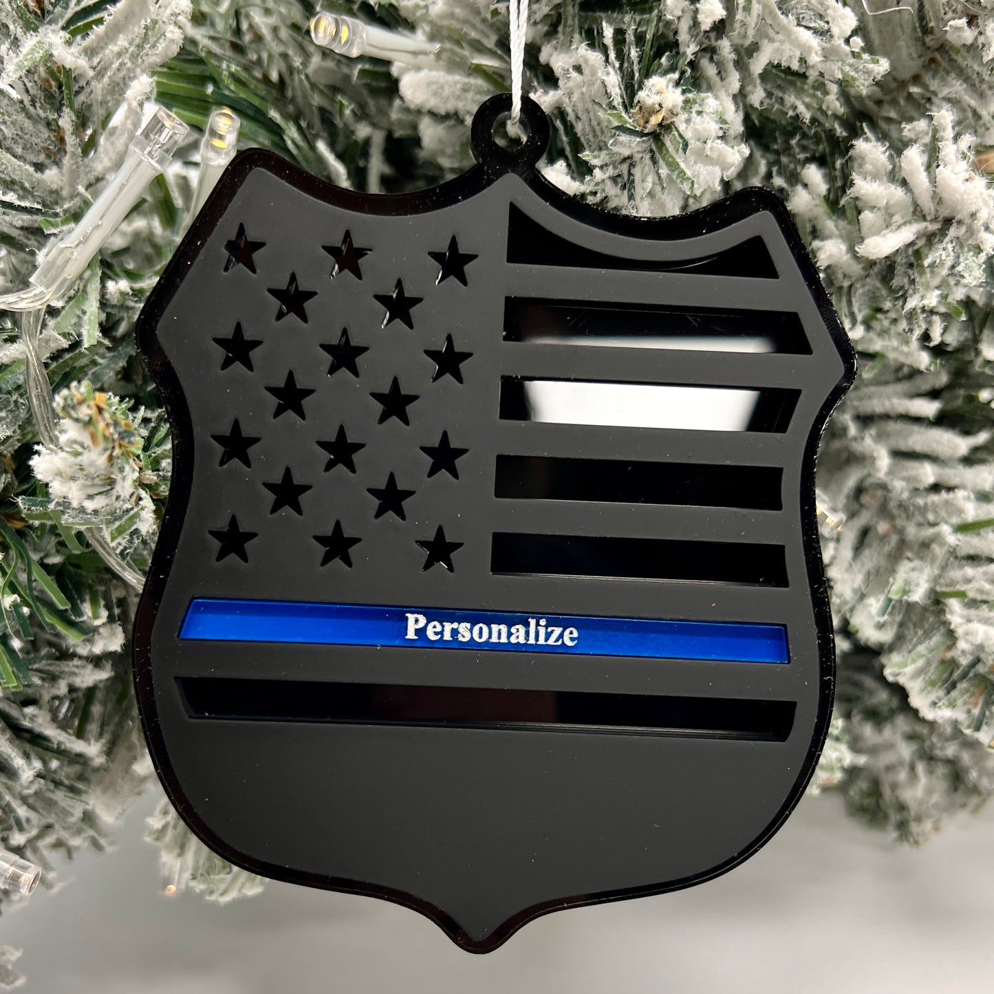 Personalized Police Officer Ornament