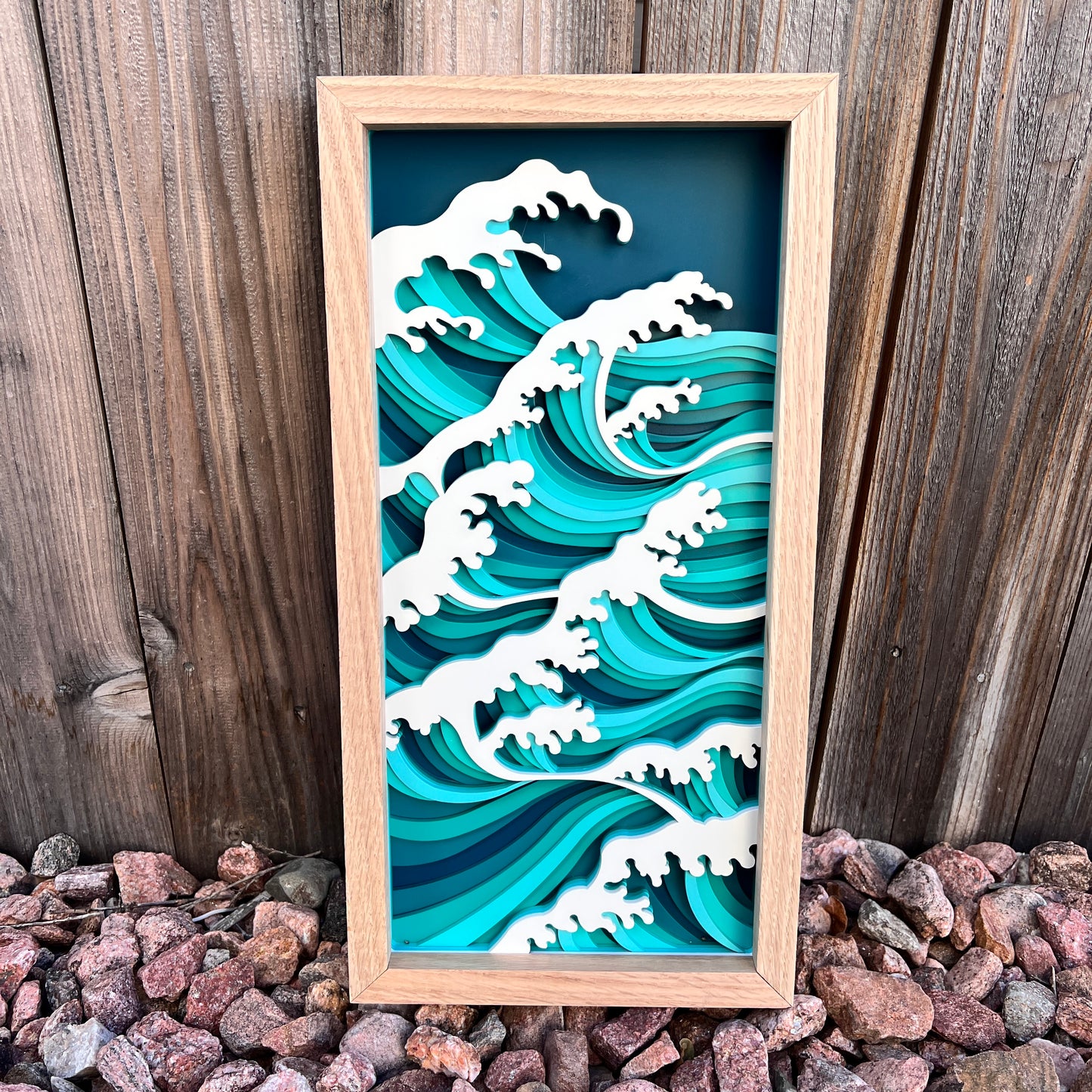 Small Ocean Waves Mandala