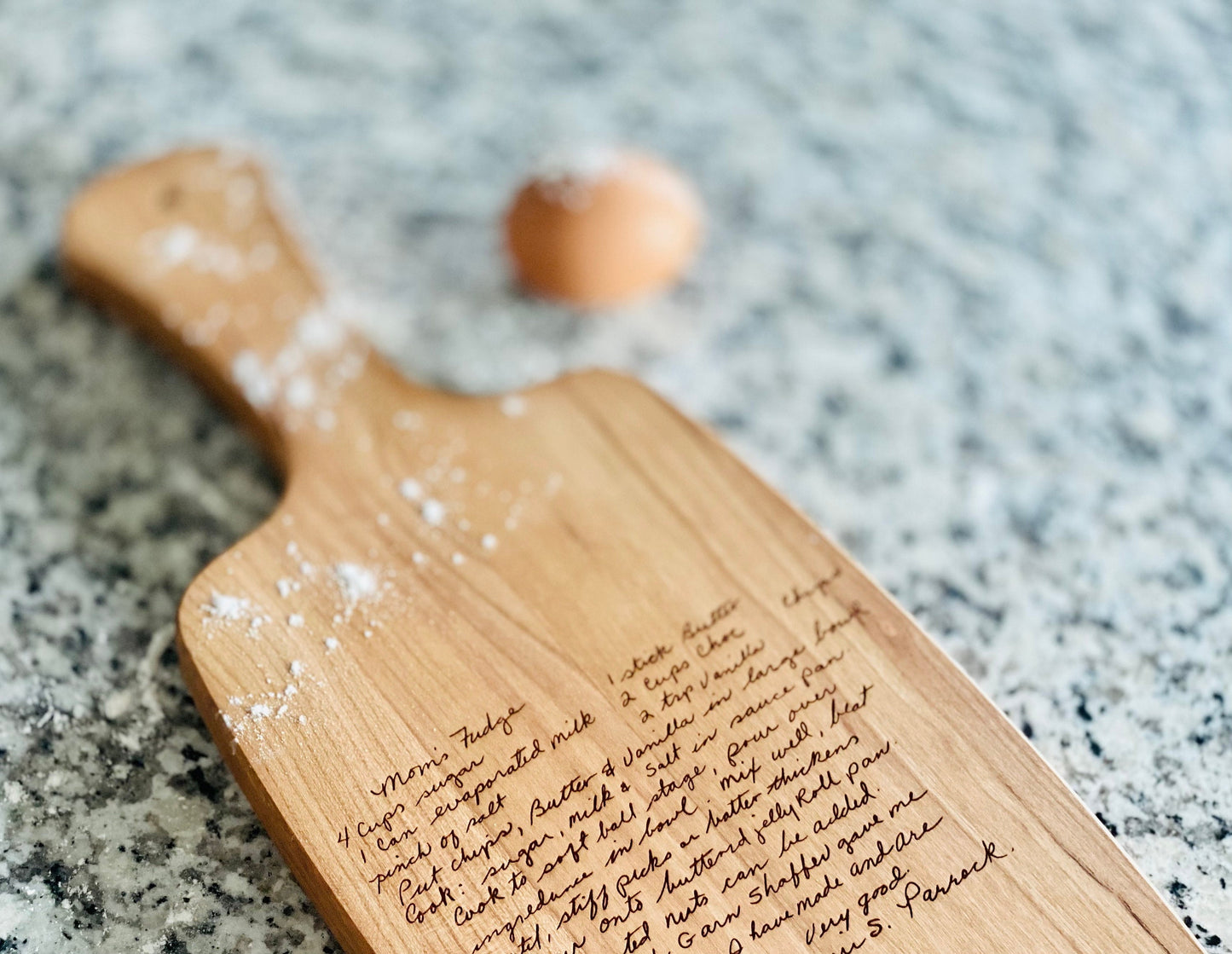 Recipe Cutting Board, Handwritten Recipe Cutting Board, Mother's Day Gift