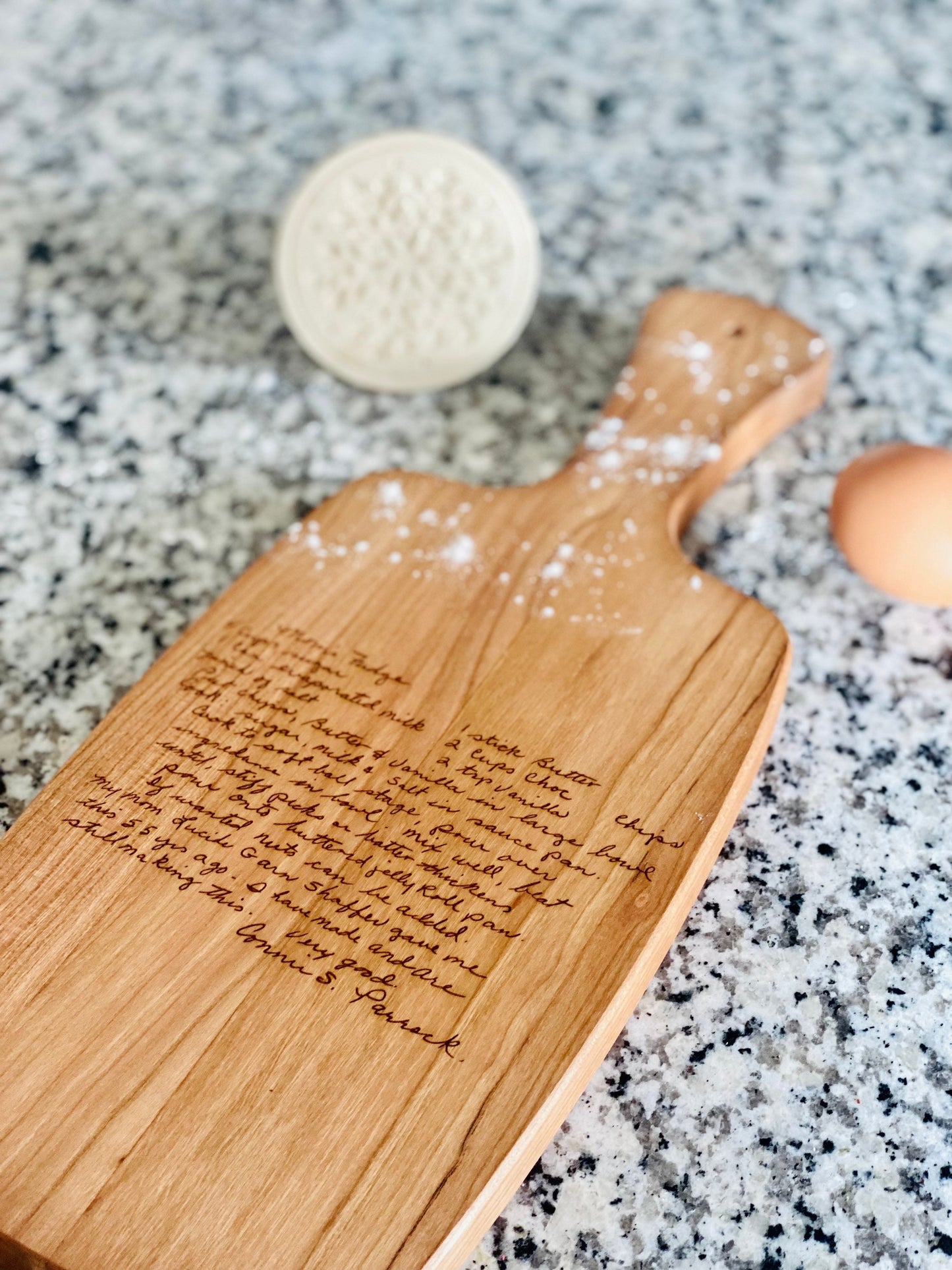 Recipe Cutting Board, Handwritten Recipe Cutting Board, Mother's Day Gift