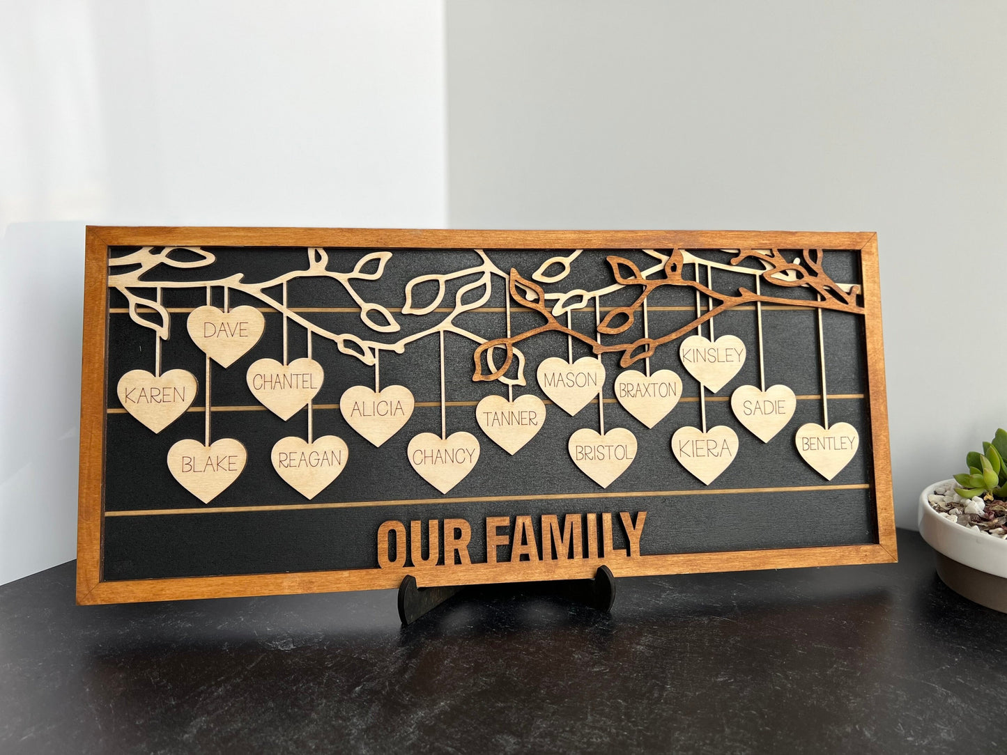 Personalized Mother’s Day gift, Personalized gift for mom, Personalized Family Sign, Gifts for Grandparents