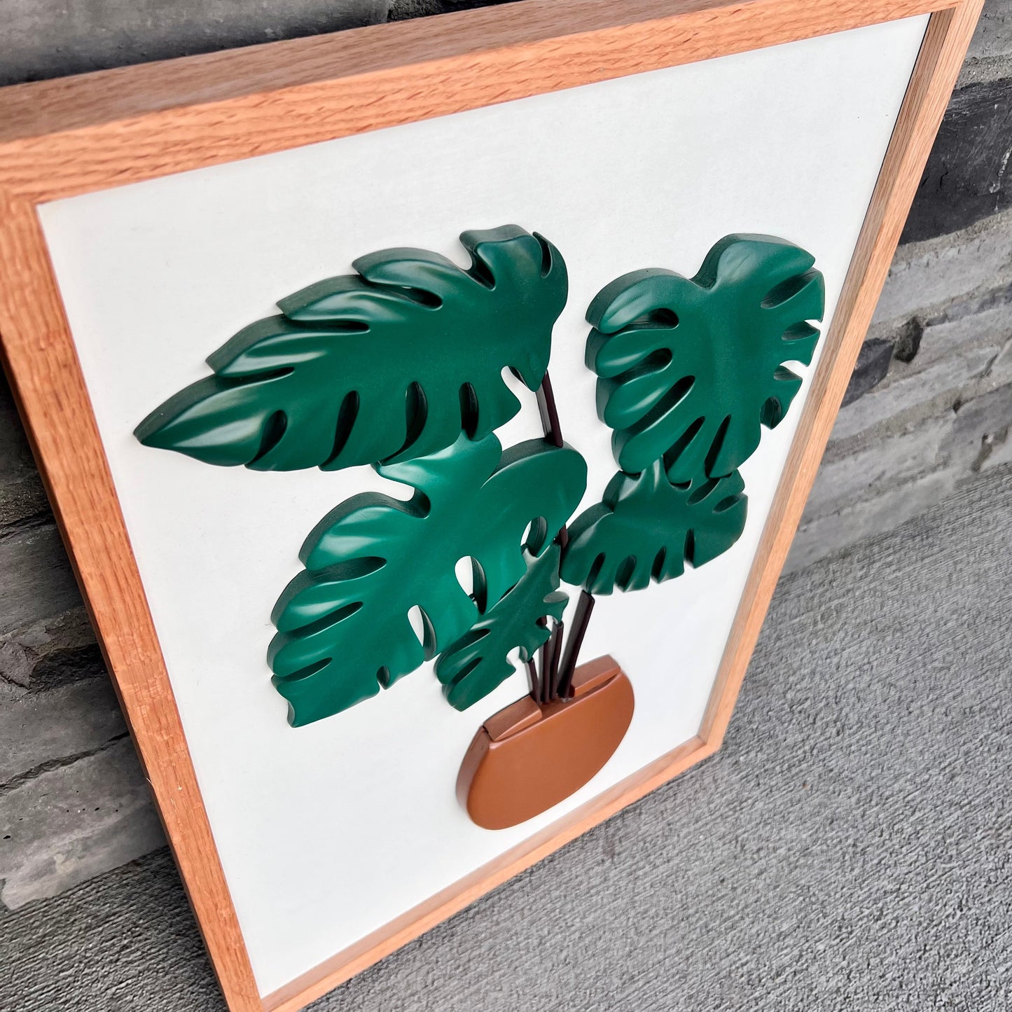 Hand made Botanical 3d Wall Decor, Wall Art Gift For Her