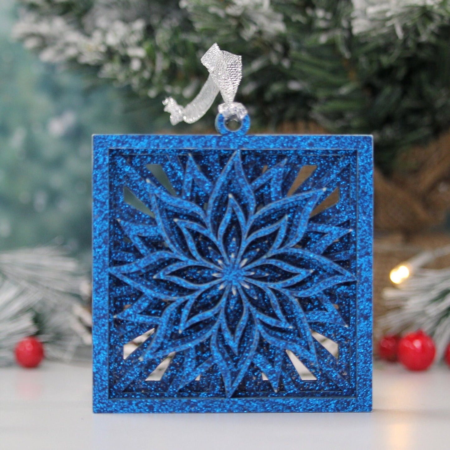 Mandala Ornaments, Christmas Ornaments, Ornaments