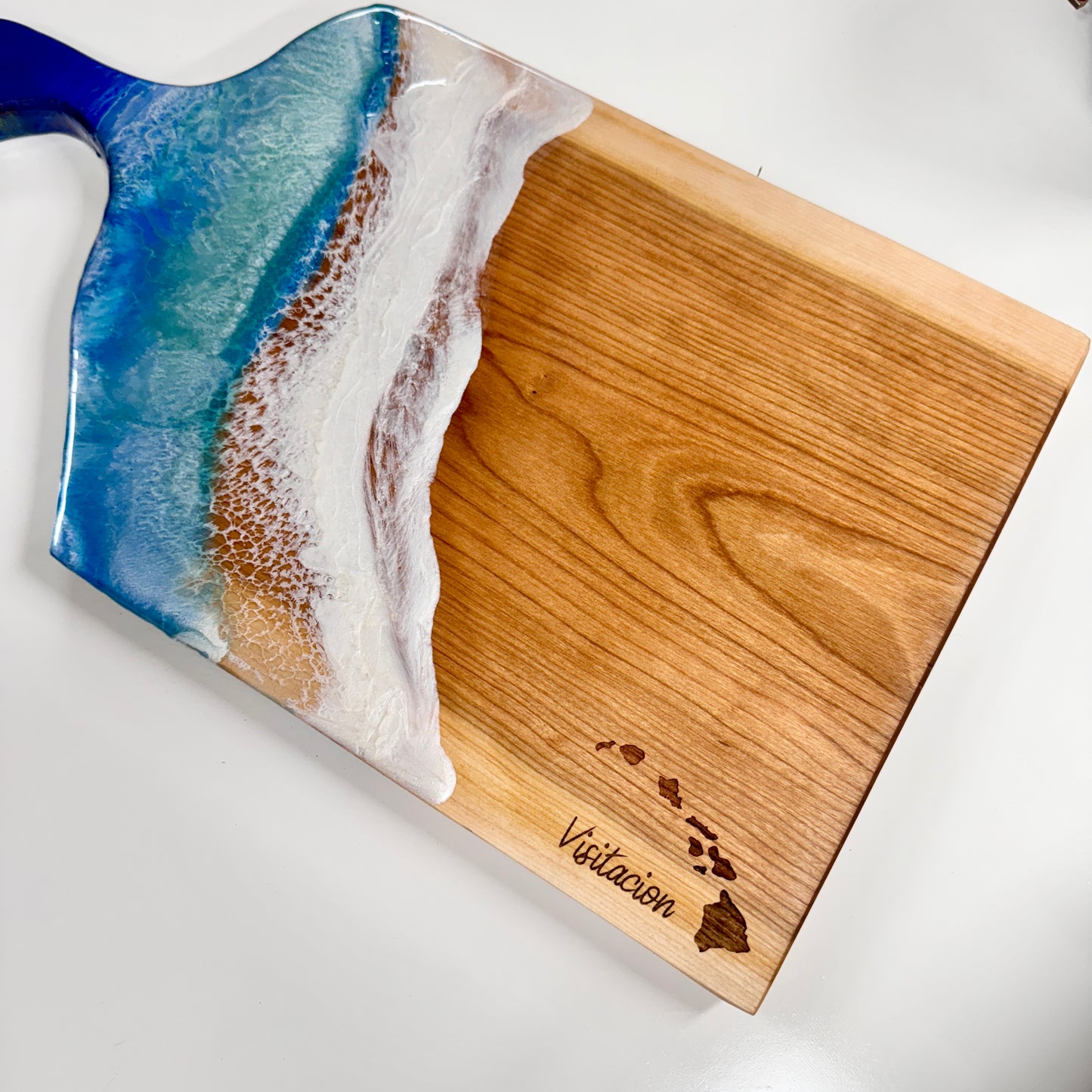 Live Edge Ocean Charcuterie Board