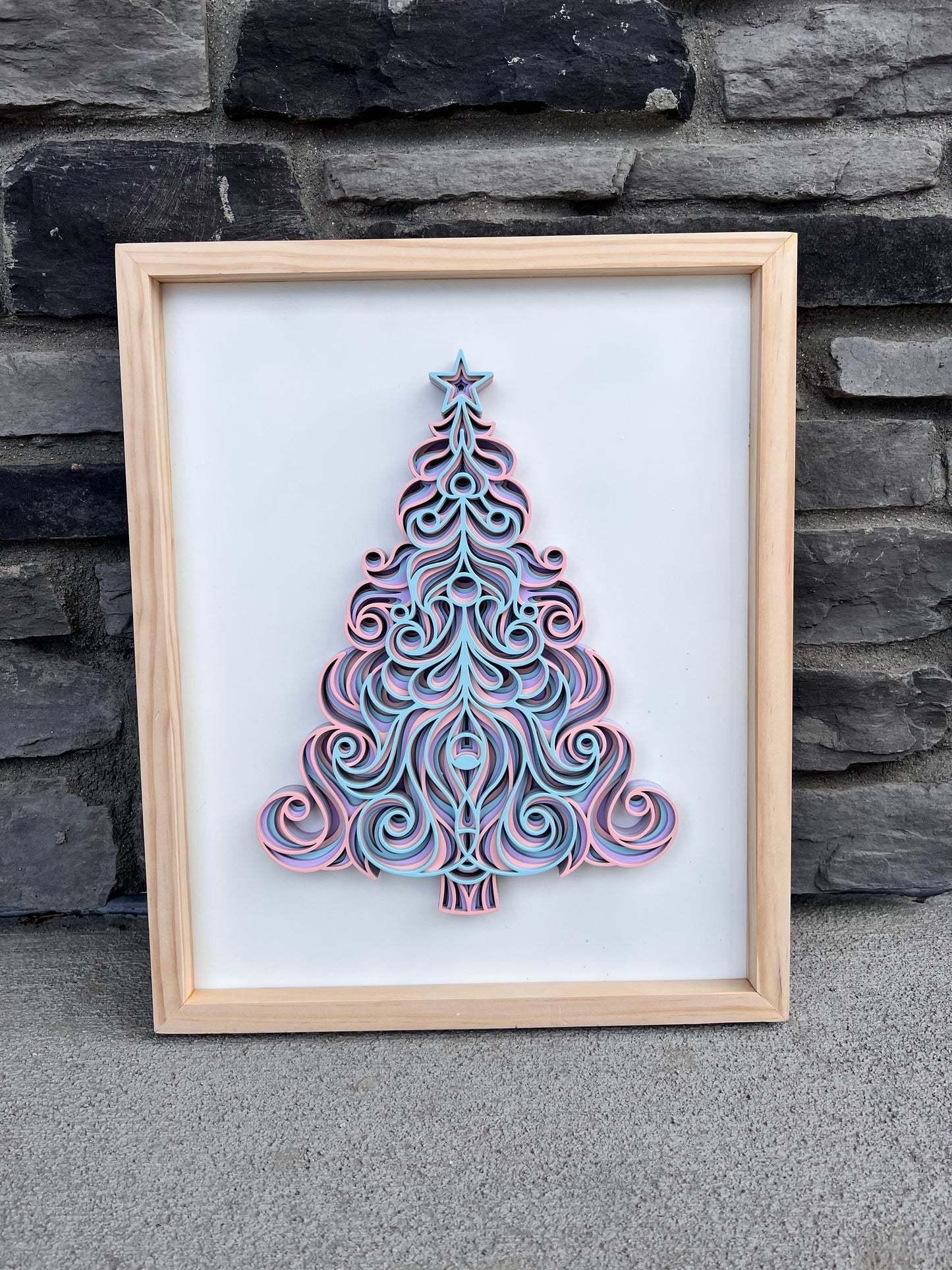 Christmas tree Mandala
