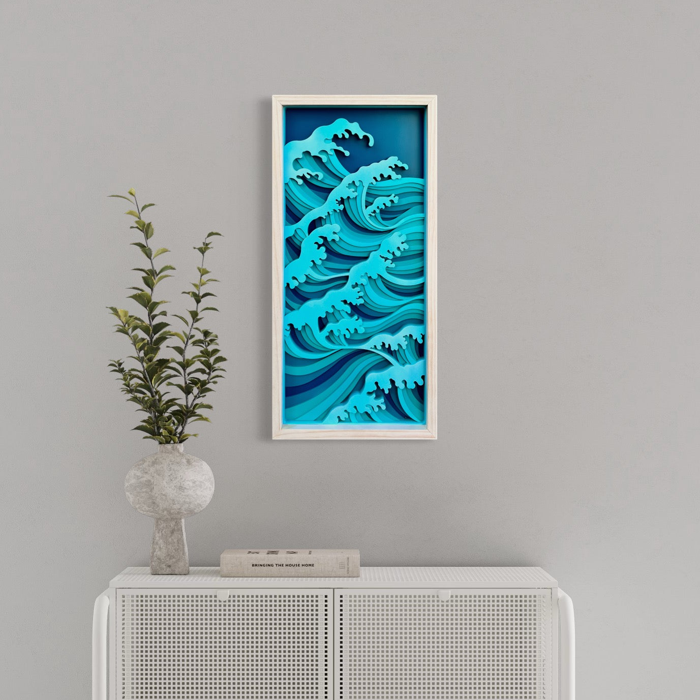 Medium Ocean Waves Mandala