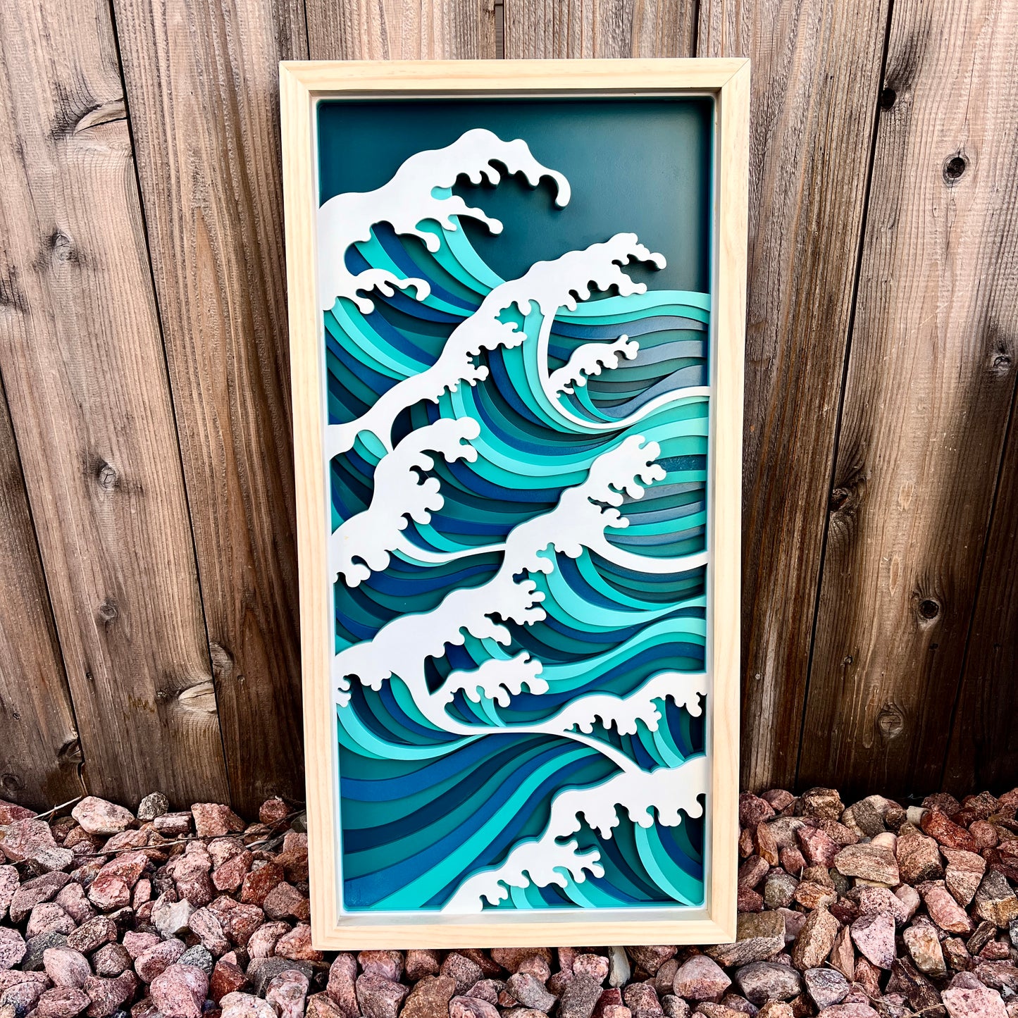 Medium Ocean Wave Mandala