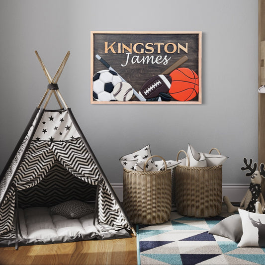 Sport Theme Sign