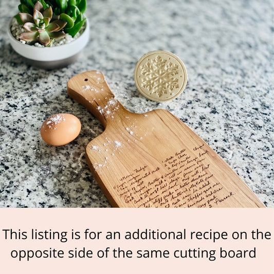 Recipe Cutting Board additional recipe