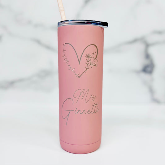 Personalized Teacher appreciation gift, Techer Tumbler, Laser engraved Tumblers